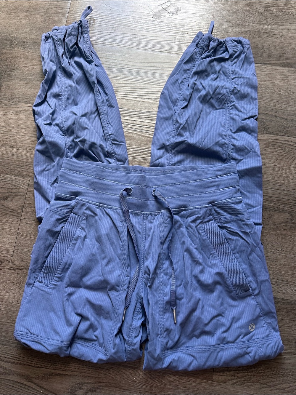 Lululemon blue dance studio pants